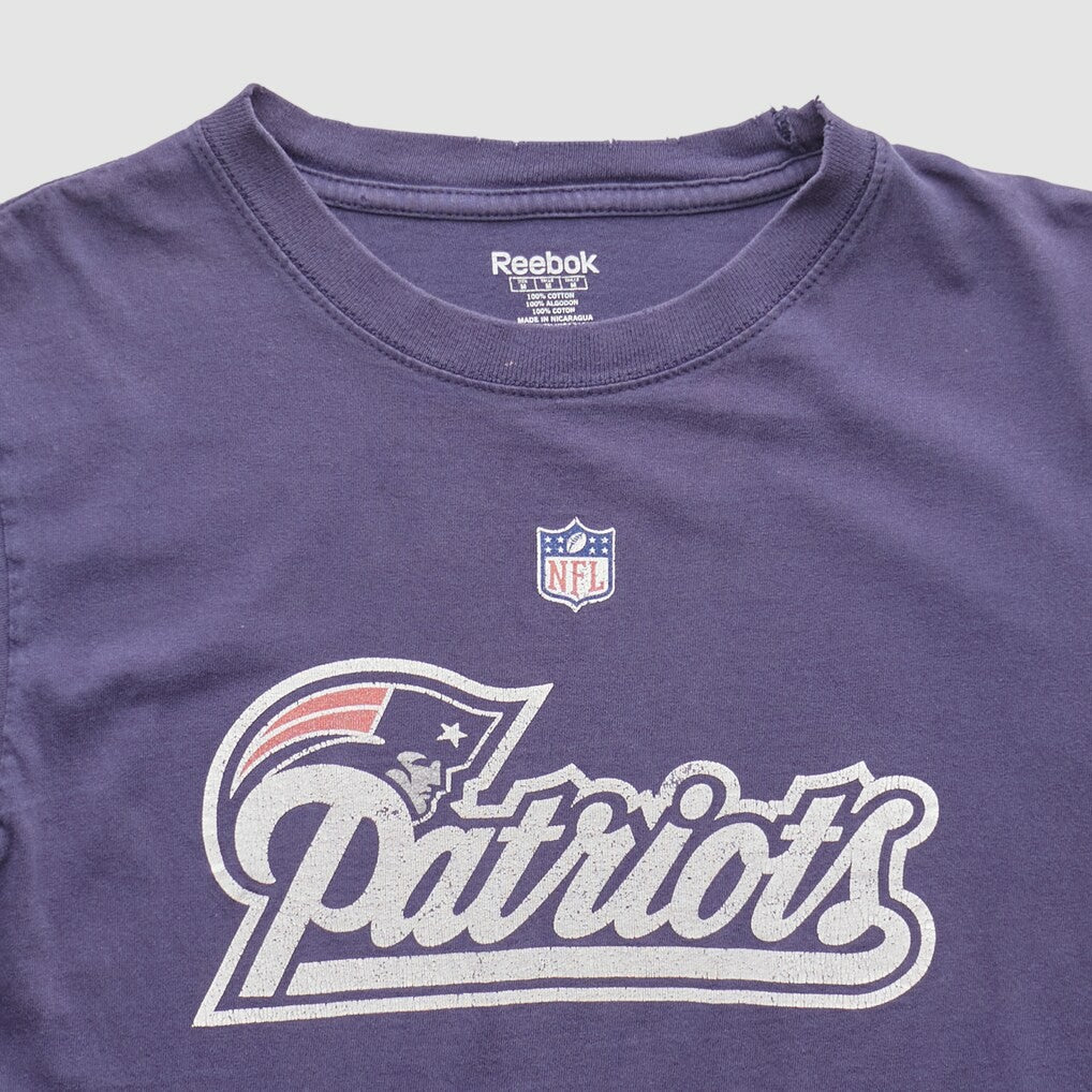 New England Patriots Reebok 2000s T-shirt Purple Vintage | Fanatics