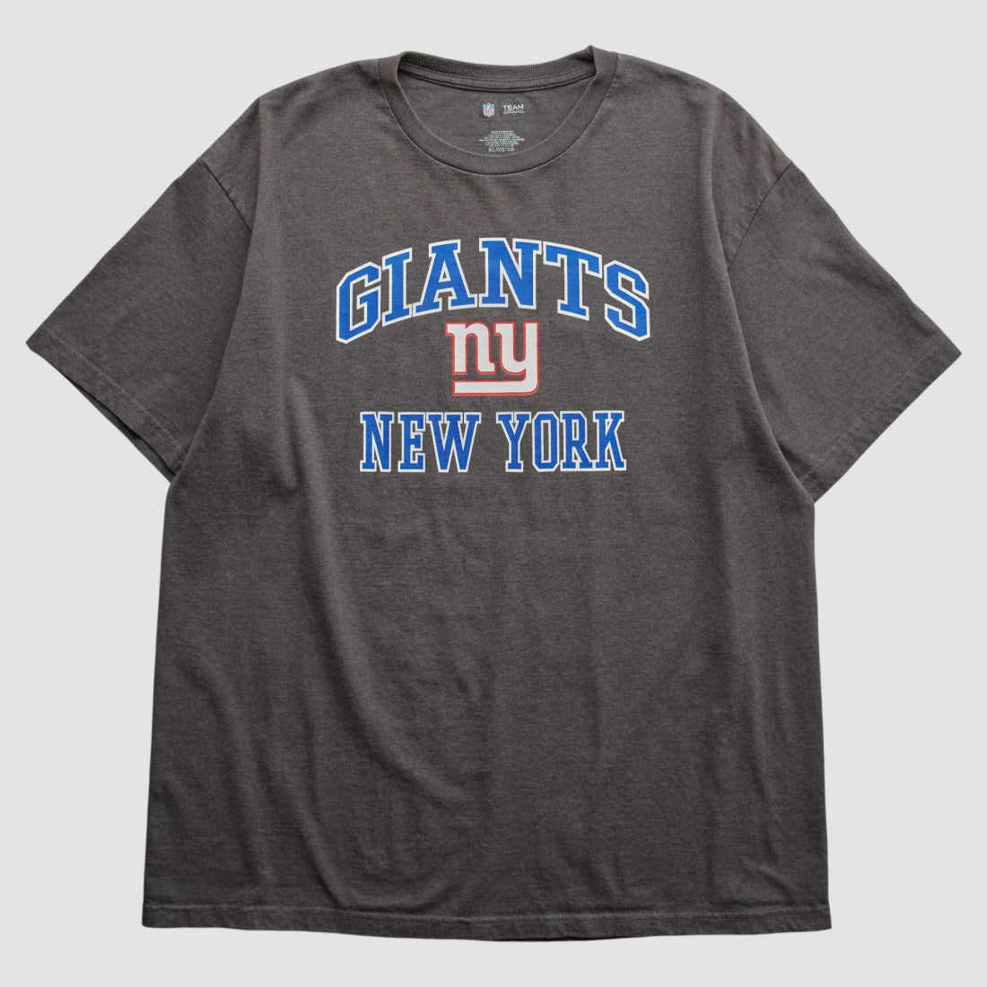 New York Giants NFL 2000s T-shirt Charcoal Vintage | Fanatics