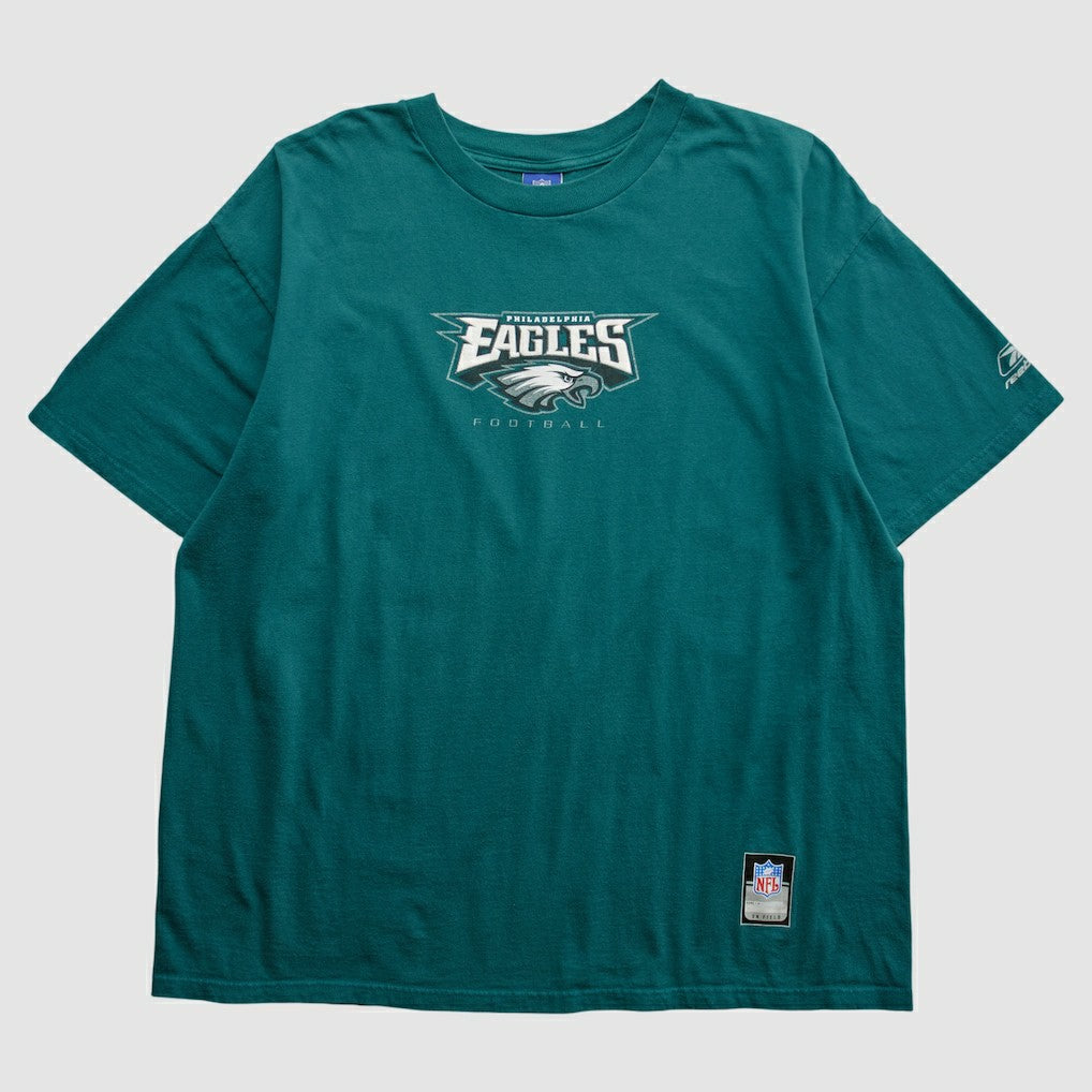 Philadelphia Eagles Reebok 2000s T-shirt Teal Vintage | Fanatics