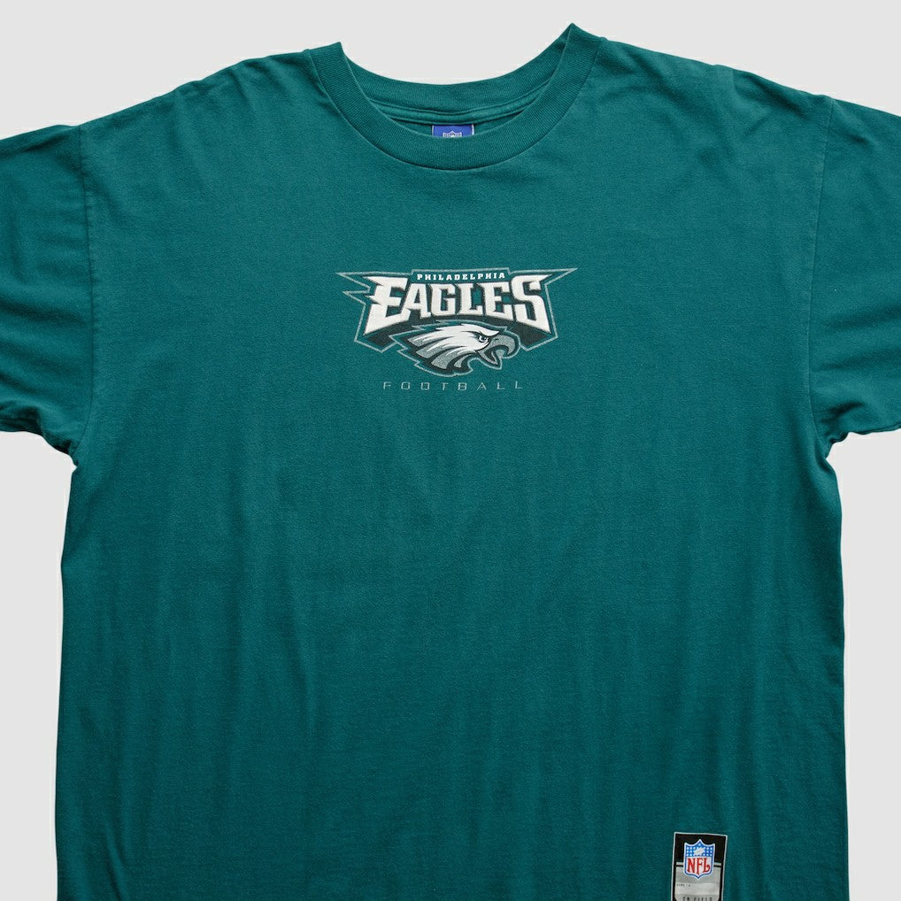Philadelphia Eagles Reebok 2000s T-shirt Teal Vintage | Fanatics