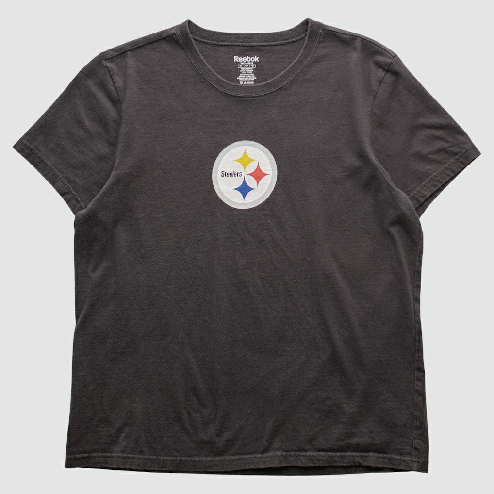 Pittsburgh Steelers Reebok 2000s T-shirt Black Vintage | Fanatics