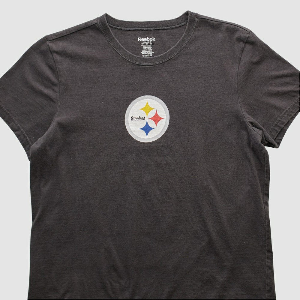 Pittsburgh Steelers Reebok 2000s T-shirt Black Vintage | Fanatics