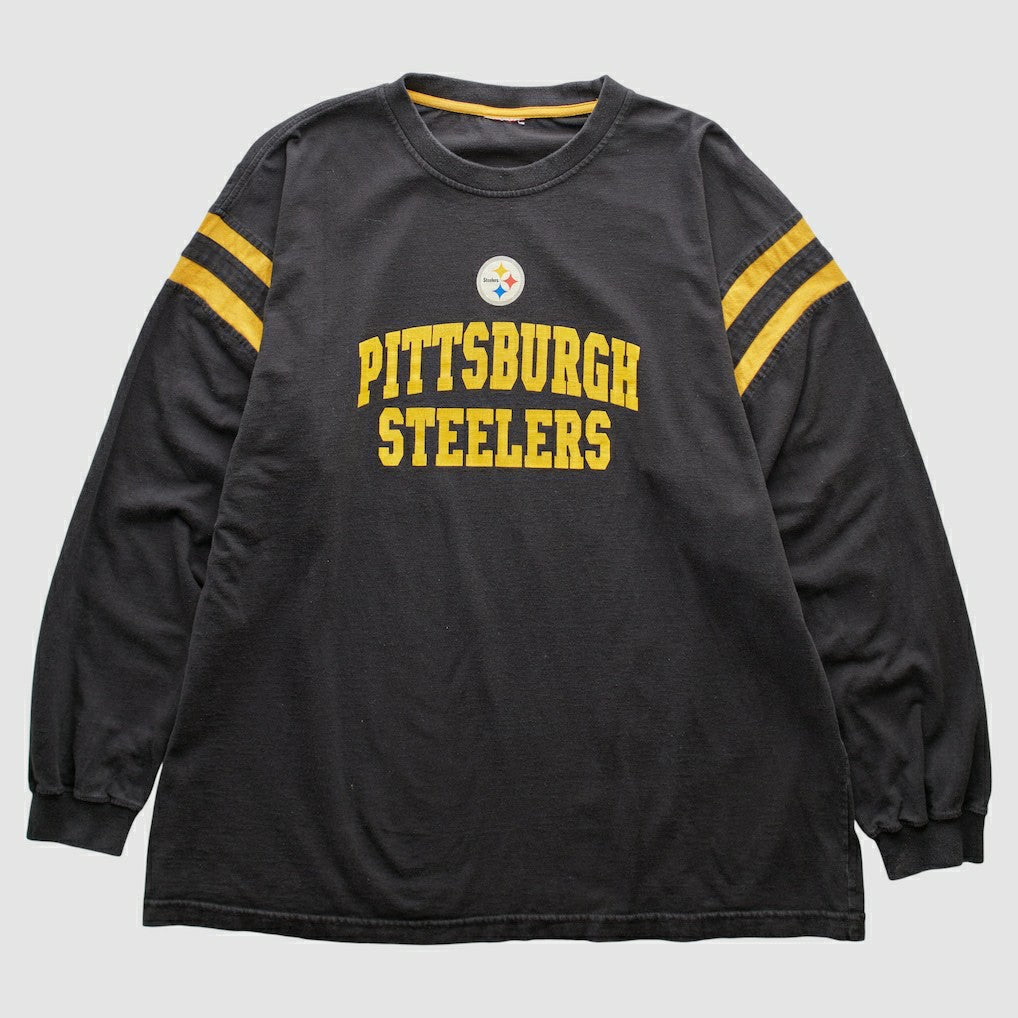 Pittsburgh Steelers 2000s Long Sleeve T-shirt Black Vintage | Fanatics