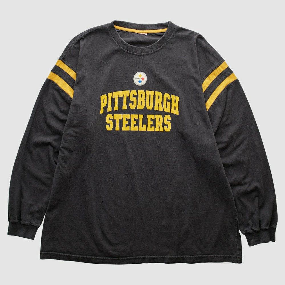 Pittsburgh Steelers 2000s Long Sleeve T-shirt Black Vintage | Fanatics