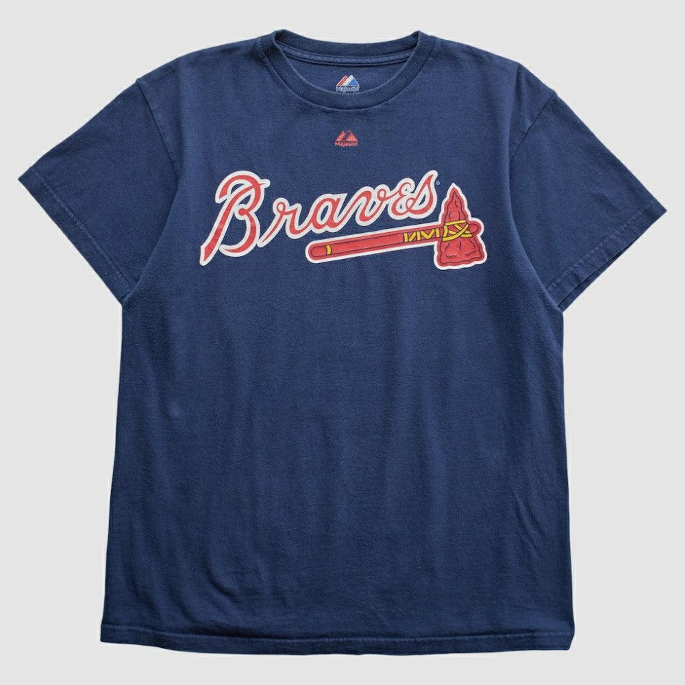 Atlanta Braves Majestic 2000s T-shirt - MLB