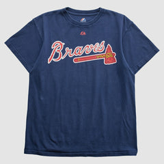 Atlanta Braves Majestic 2000s T-shirt - MLB