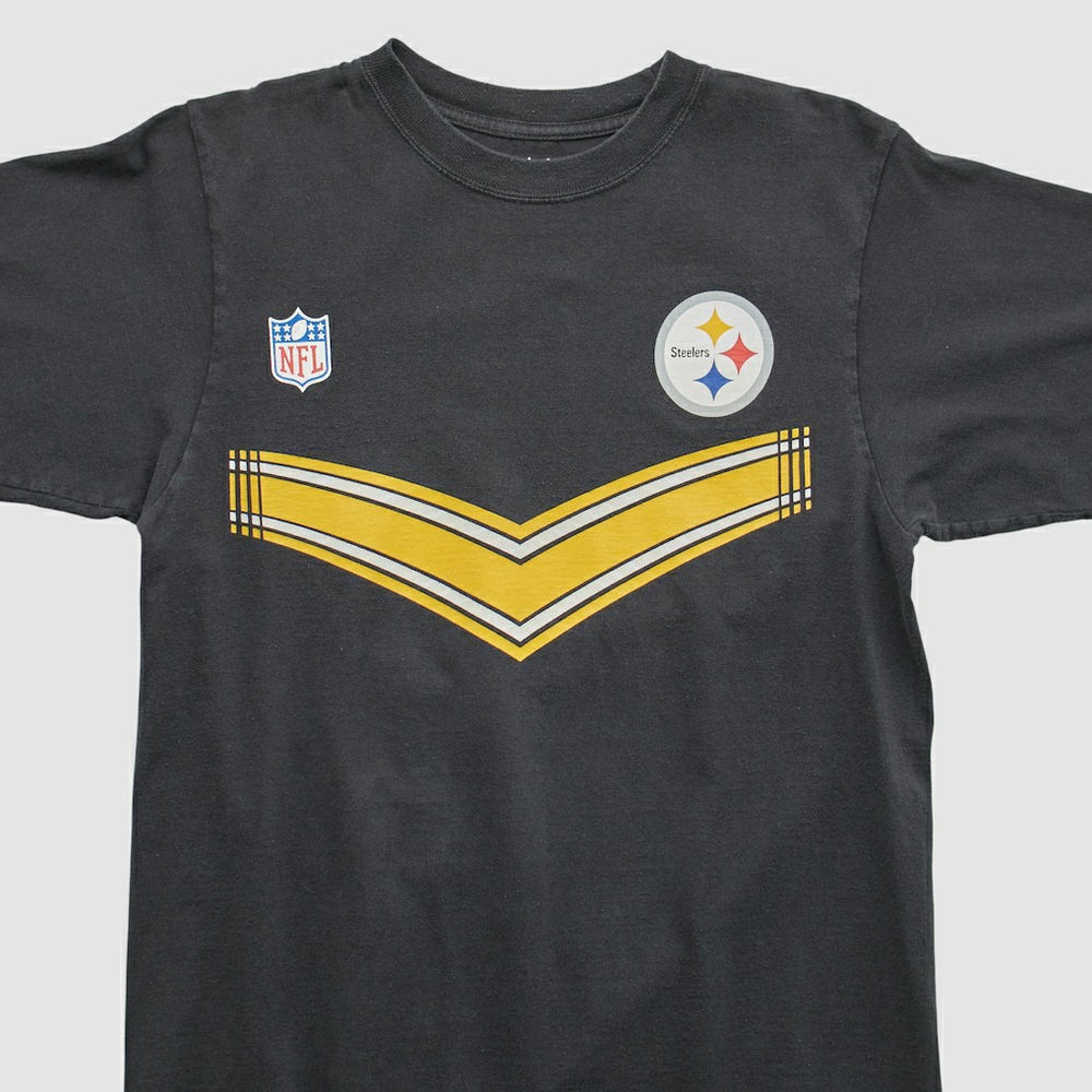 Pittsburgh Steelers Reebok 2000s T-shirt Black Vintage | Fanatics