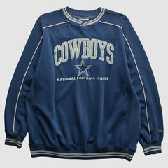 Dallas Cowboys Lee Apparel 90s Pullover Sweatshirt Navy Vintage | Fanatics