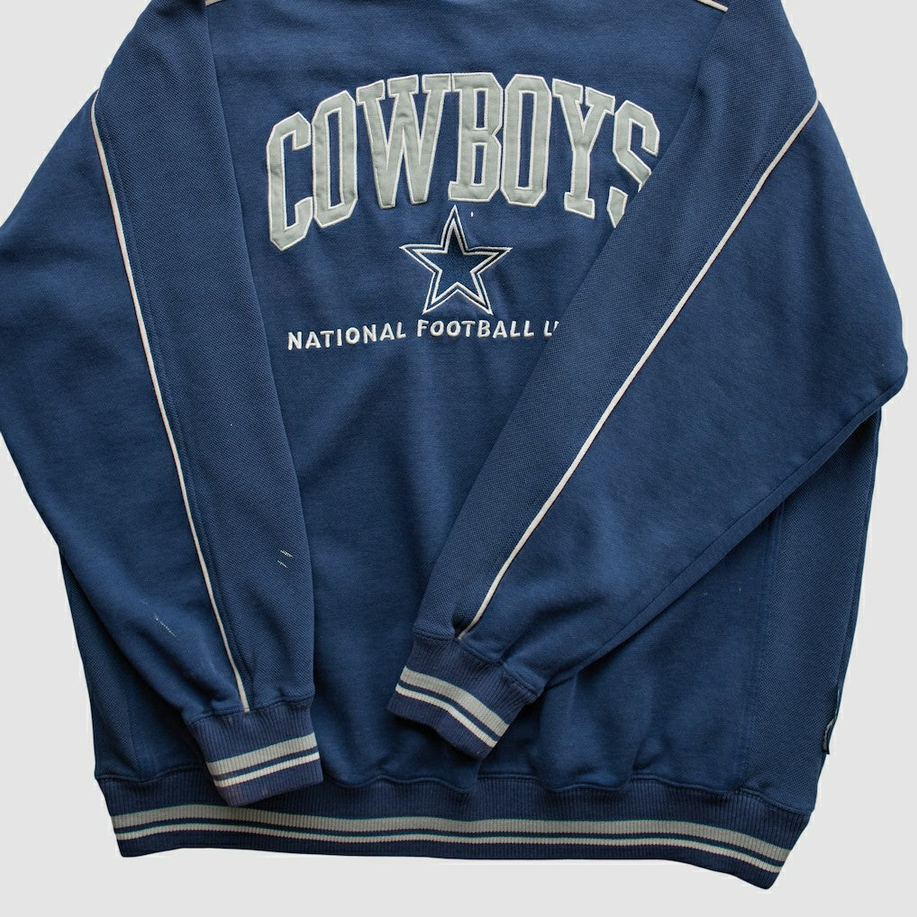Dallas Cowboys Lee Apparel 90s Pullover Sweatshirt Navy Vintage | Fanatics