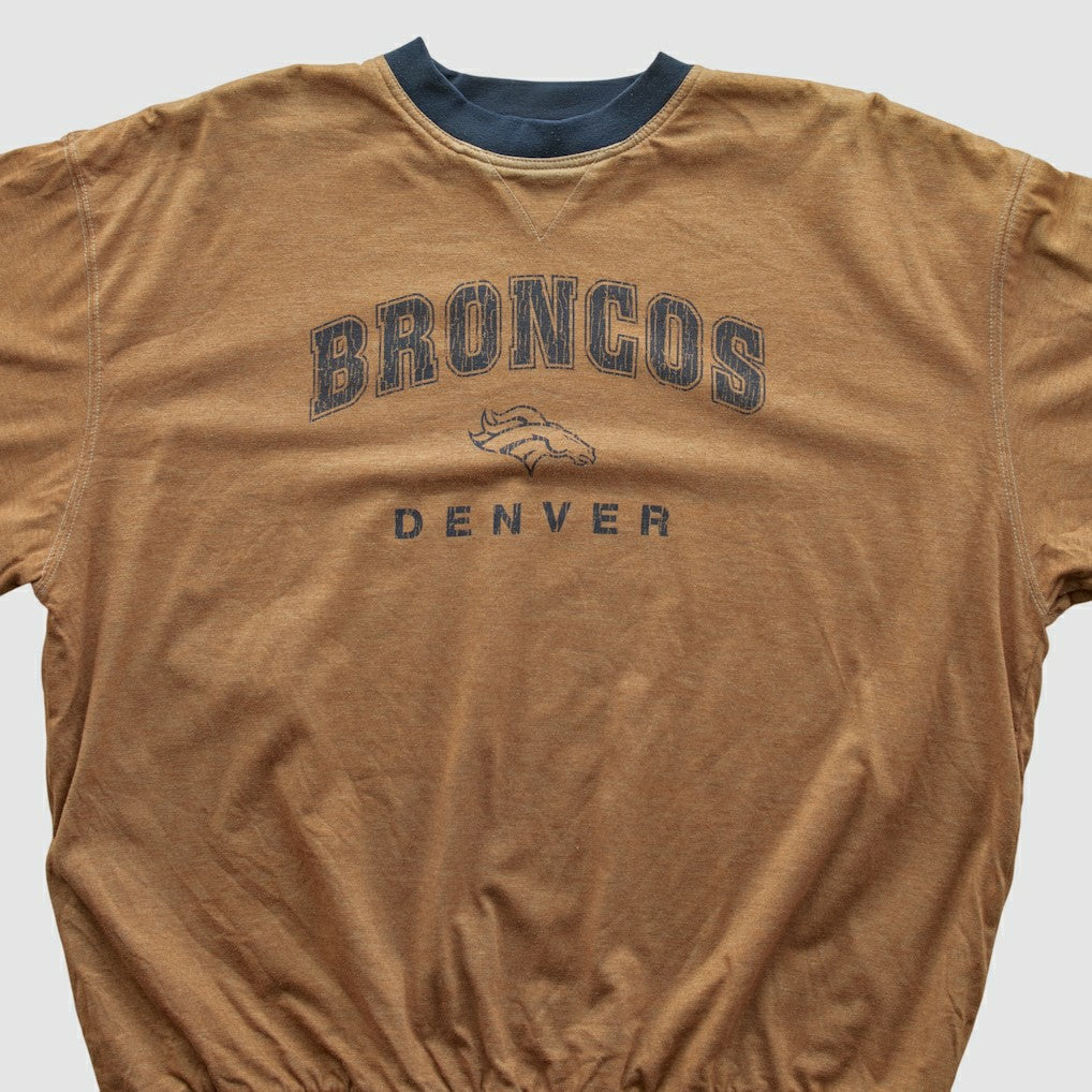 Denver Broncos 2000s Pullover Sweatshirt Tan Vintage | Fanatics