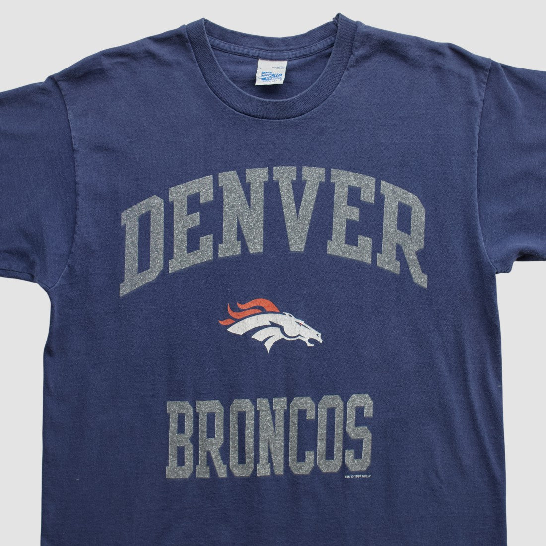 Denver Broncosm Sportswear 90s T-shirt Navy Vintage | Fanatics