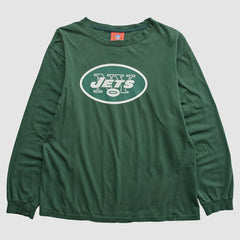 New York Jets NFL 2000s Long Sleeve T-shirt Green Vintage | Fanatics