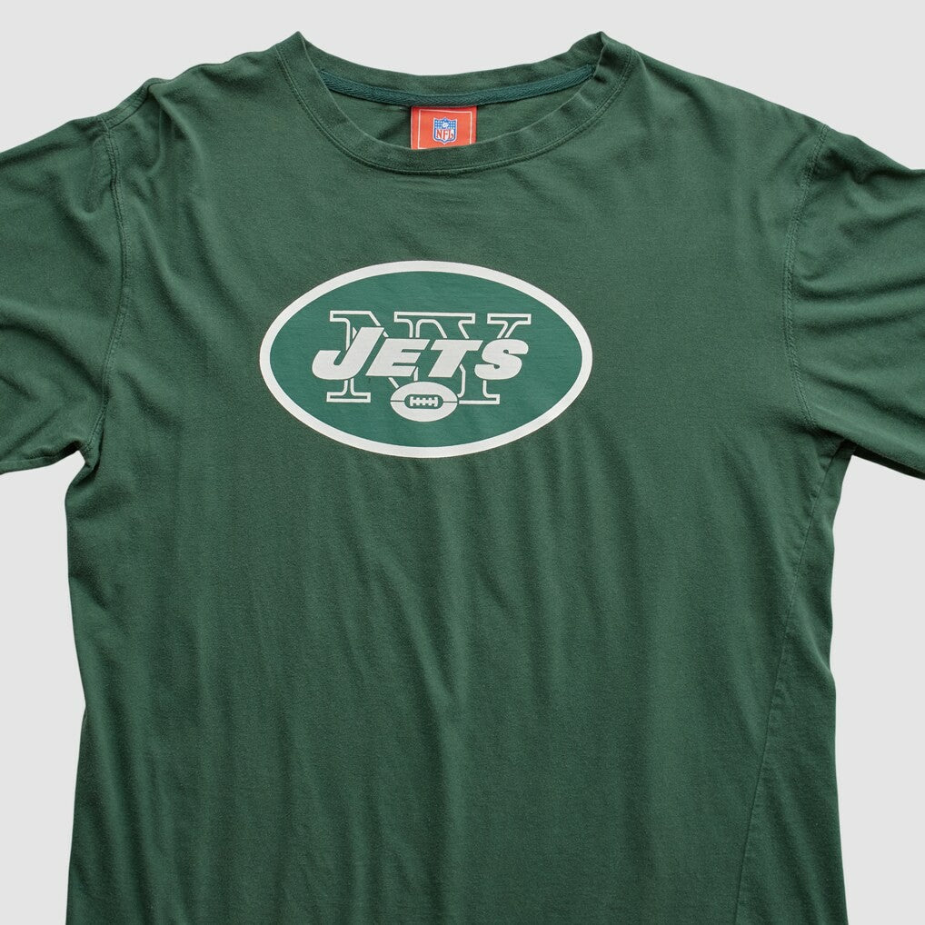 New York Jets NFL 2000s Long Sleeve T-shirt Green Vintage | Fanatics