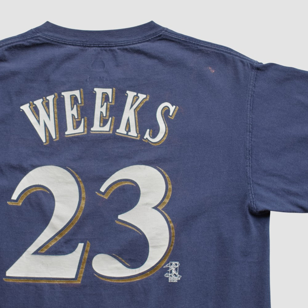 Milwaukee Brewers Majestic 2000s T-shirt - MLB