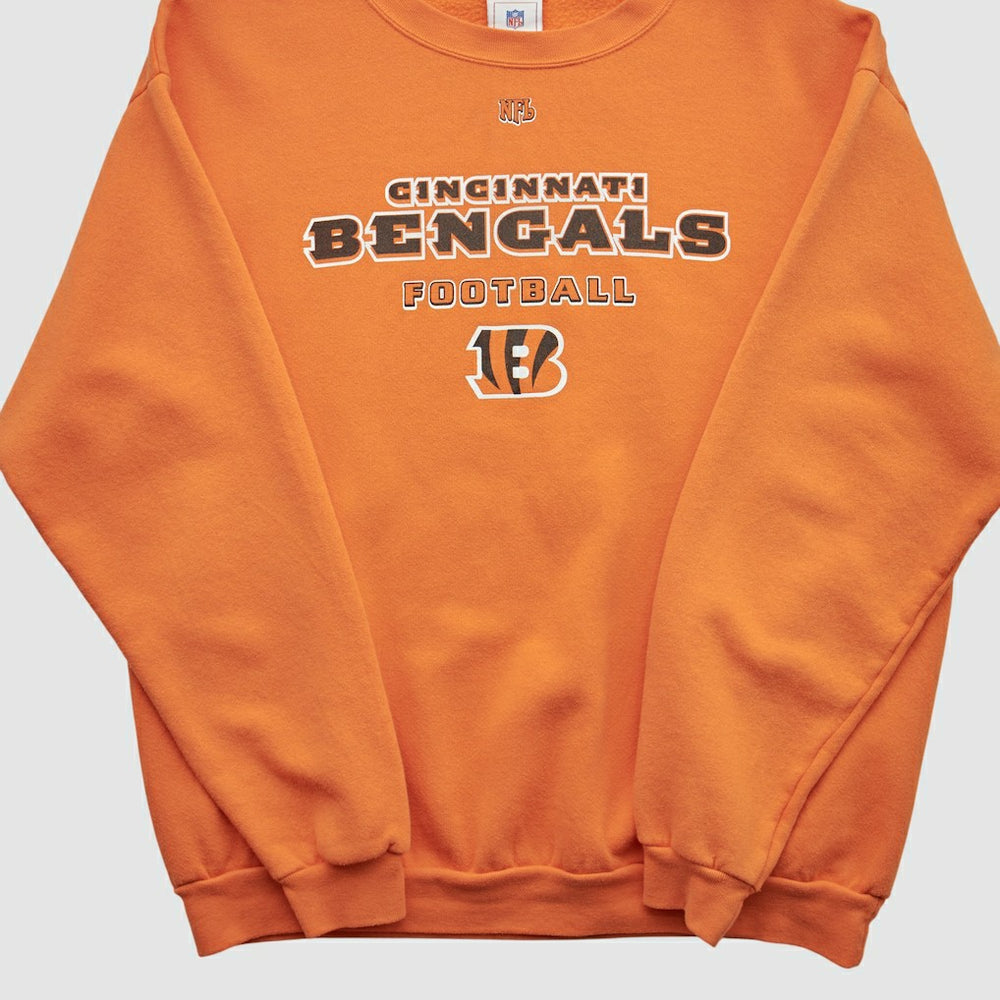 Cincinnati Bengals NFL 2000s Pullover Sweatshirt Orange Vintage | Fanatics