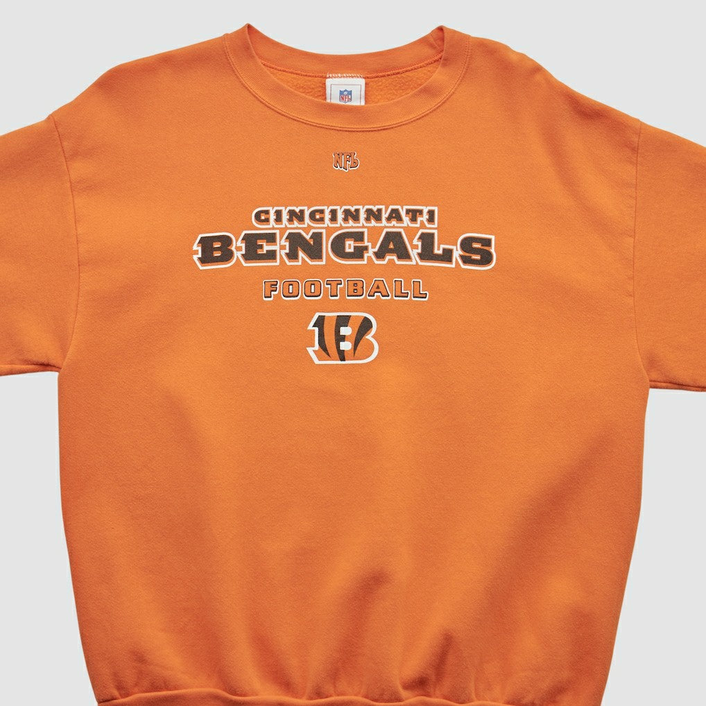 Cincinnati Bengals NFL 2000s Pullover Sweatshirt Orange Vintage | Fanatics