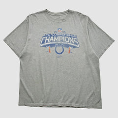 Indianapolis Colts Reebok 2006 T-shirt Heather Gray Vintage | Fanatics