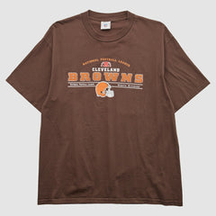 Cleveland Browns NFL 2000s T-shirt Brown Vintage | Fanatics