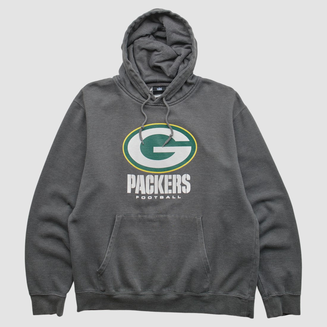 Green Bay Packers NFL 2010s Hooded Pullover Sweatshirt Charcoal Vintage | Fanatics