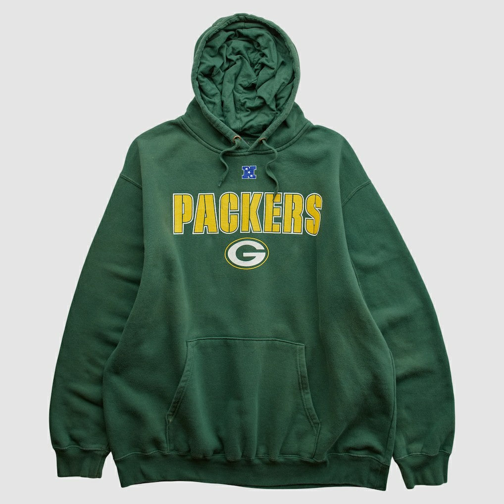 Green Bay Packers NFL 2010s Hooded Pullover Sweatshirt Green Vintage | Fanatics