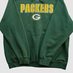 Green Bay Packers NFL 2010s Hooded Pullover Sweatshirt Green Vintage | Fanatics