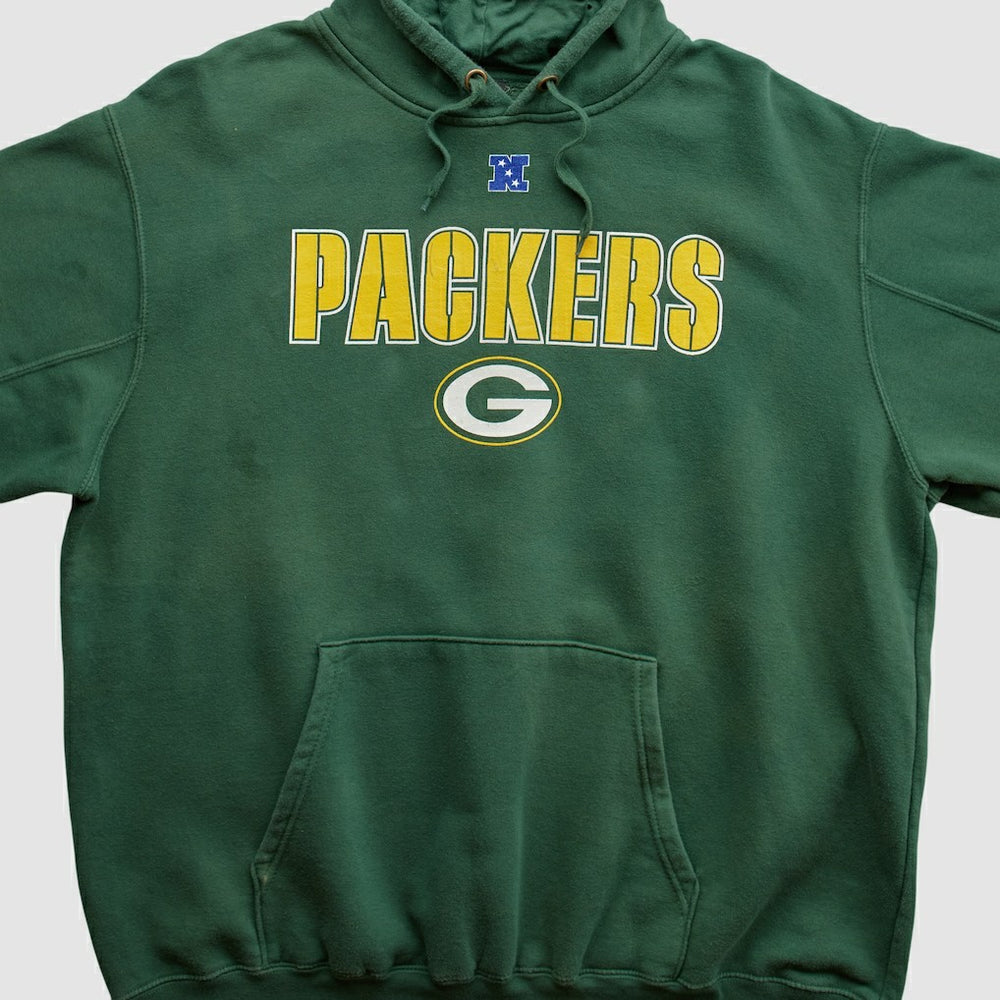 Green Bay Packers NFL 2010s Hooded Pullover Sweatshirt Green Vintage | Fanatics