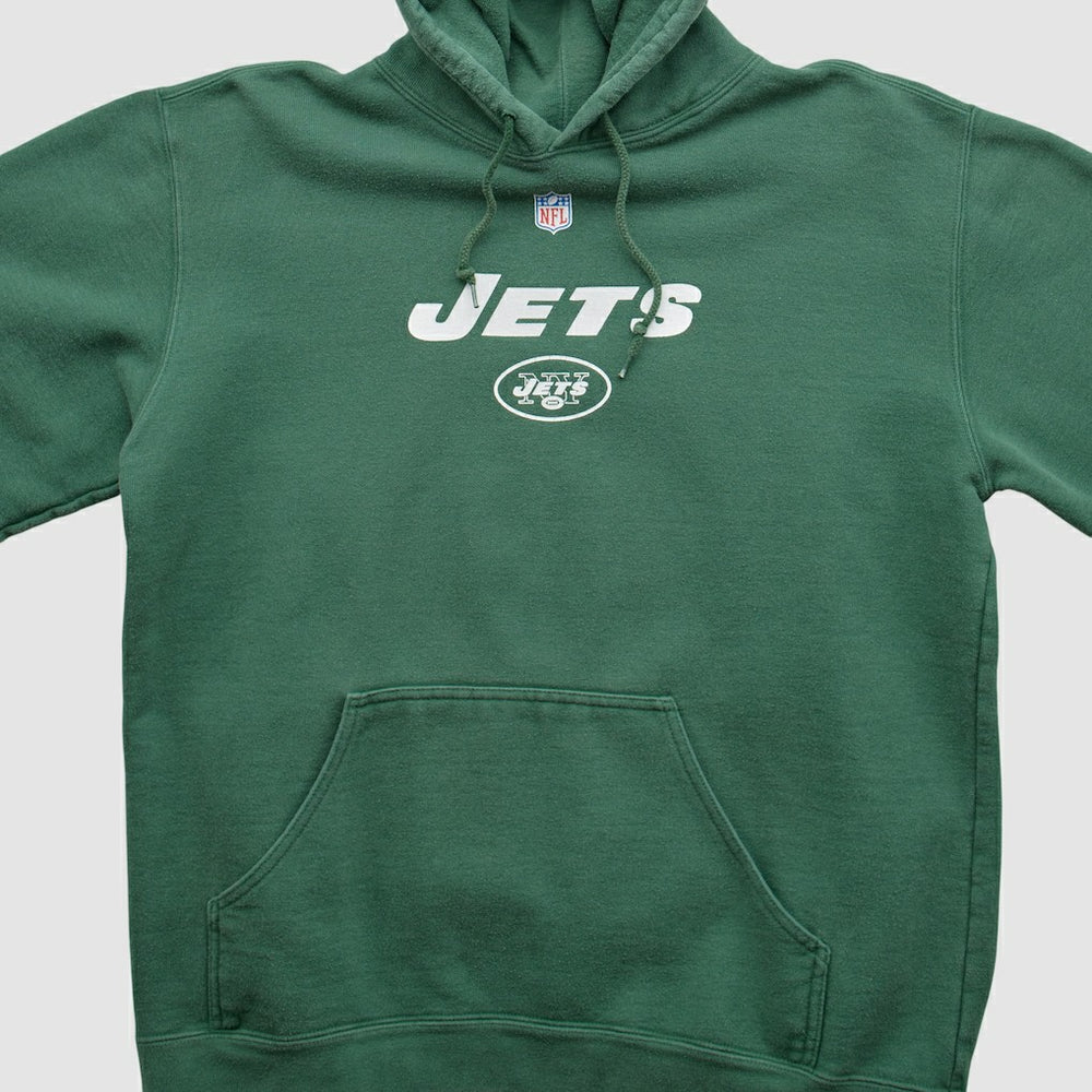 New York Jets Reebok 2000s Hooded Pullover Sweatshirt Green Vintage | Fanatics