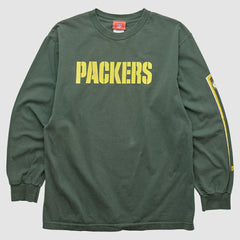 Green Bay Packers NFL 2000s Long Sleeve T-shirt Green Vintage | Fanatics