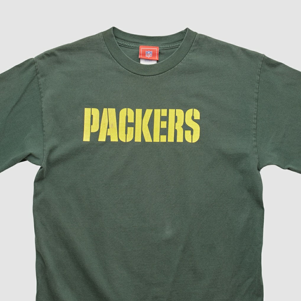 Green Bay Packers NFL 2000s Long Sleeve T-shirt Green Vintage | Fanatics