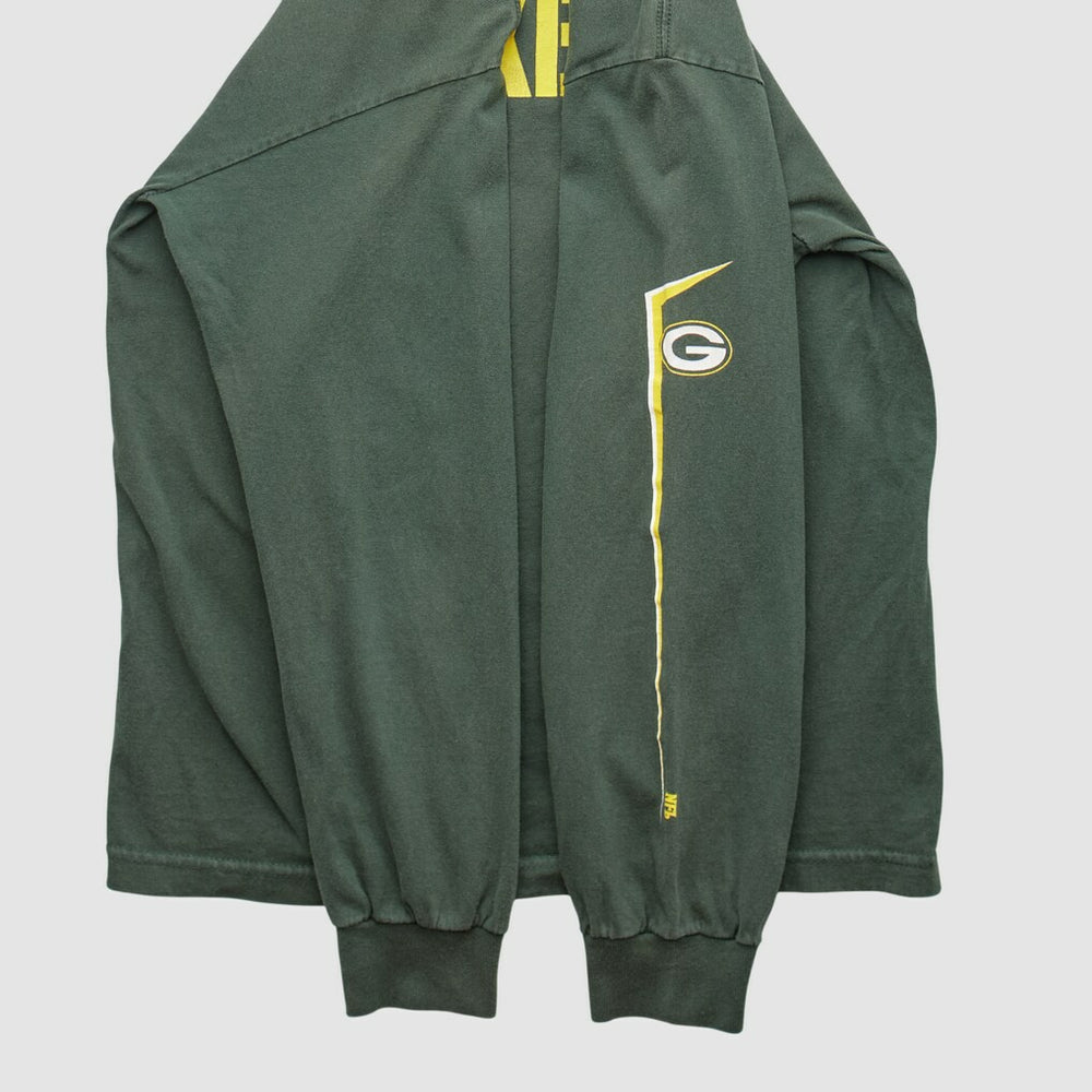 Green Bay Packers NFL 2000s Long Sleeve T-shirt Green Vintage | Fanatics