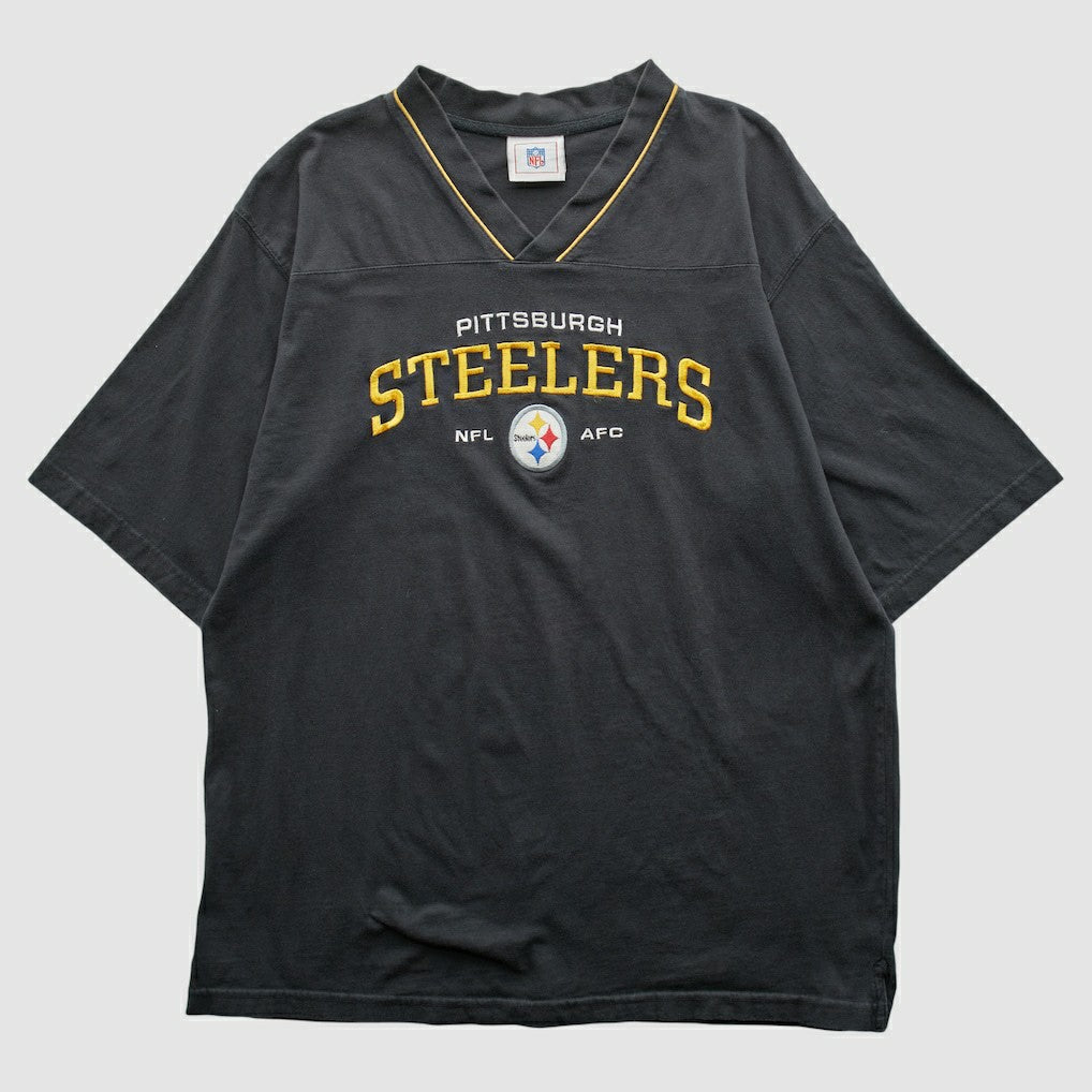 Pittsburgh Steelers NFL 2000s T-shirt Black Vintage | Fanatics