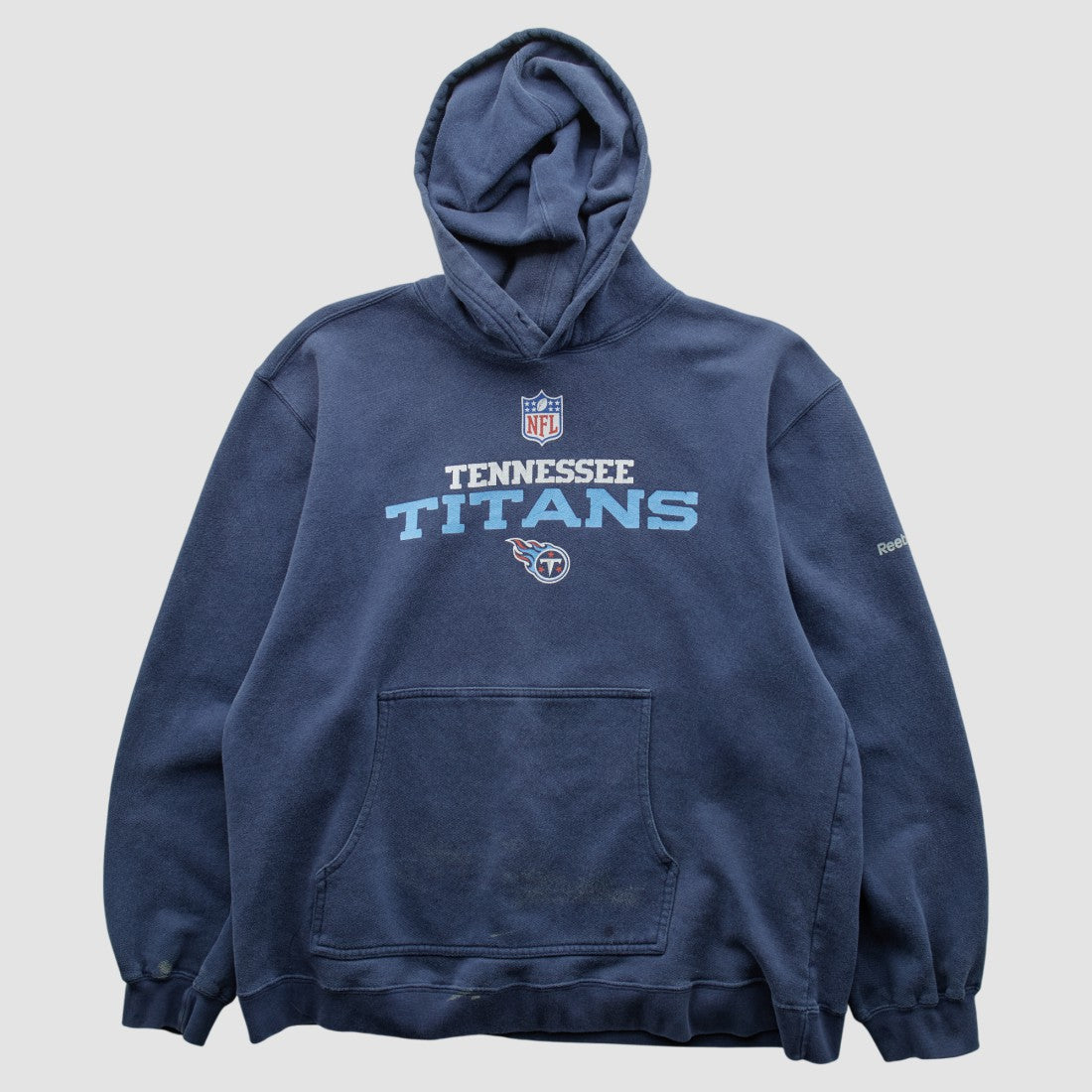 Tennessee Titans Reebok 2000s Hooded Pullover Sweatshirt Navy Vintage | Fanatics
