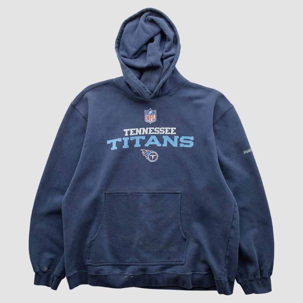 Tennessee Titans Reebok 2000s Hooded Pullover Sweatshirt Navy Vintage | Fanatics