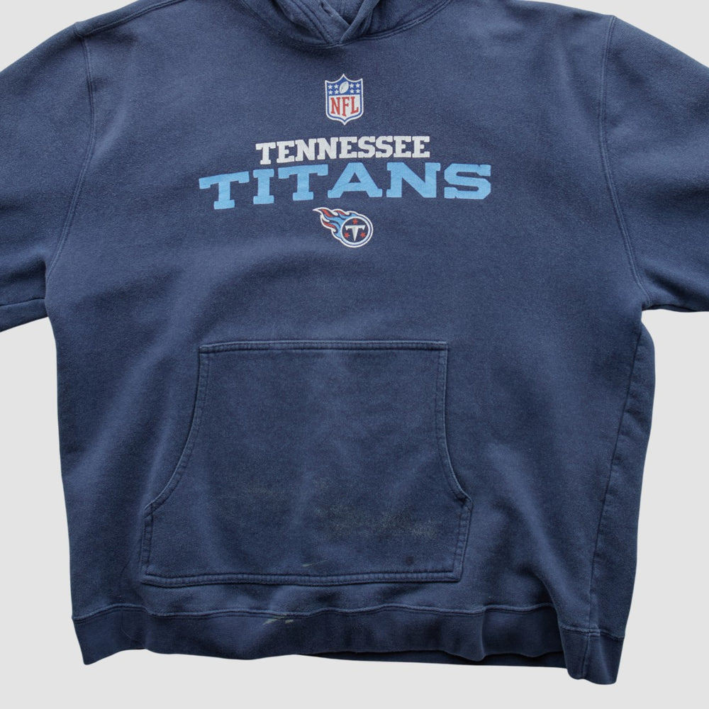 Tennessee Titans Reebok 2000s Hooded Pullover Sweatshirt Navy Vintage | Fanatics