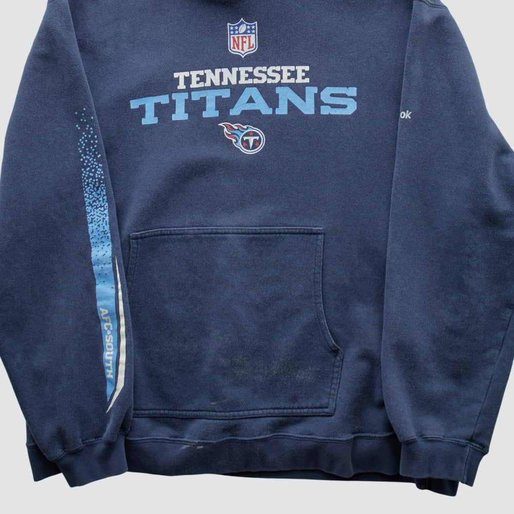 Tennessee Titans Reebok 2000s Hooded Pullover Sweatshirt Navy Vintage | Fanatics