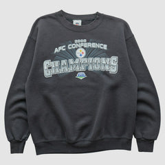 Pittsburgh Steelers NFL 2008 Pullover Sweatshirt Charcoal Vintage | Fanatics