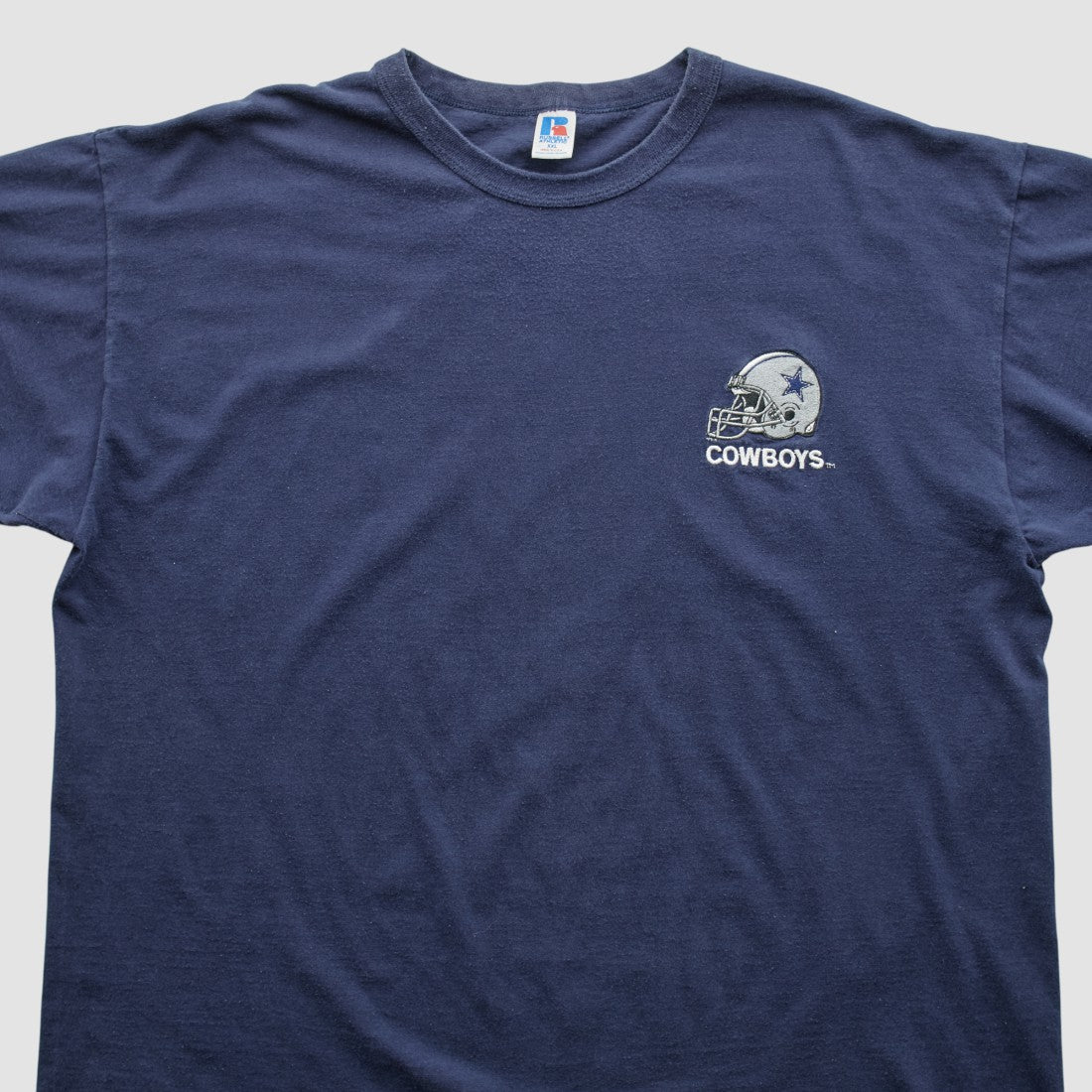 Dallas Cowboys Russell 90s T-shirt Navy Vintage | Fanatics