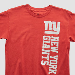 New York Giants NFL 2010s T-shirt Red Vintage | Fanatics