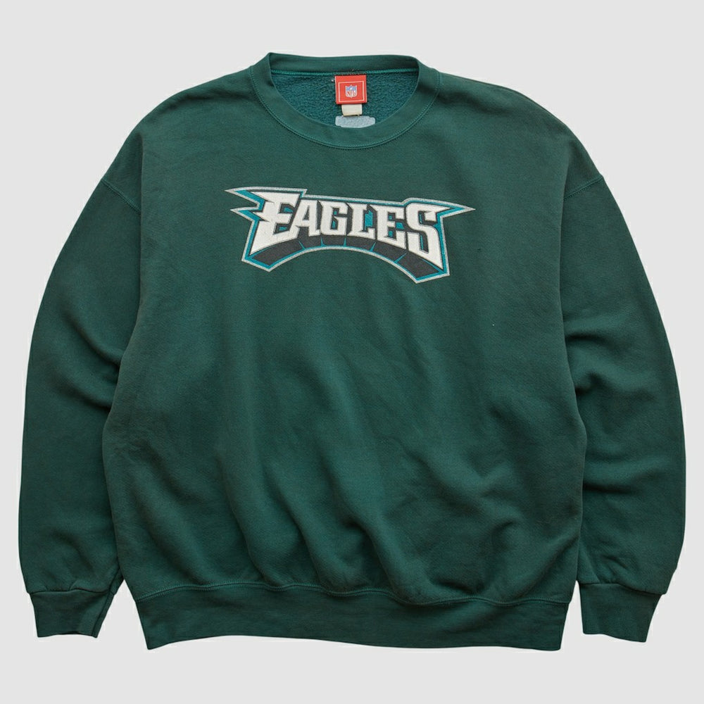 Philadelphia Eagles NFL 2000s Pullover Sweatshirt Green Vintage | Fanatics