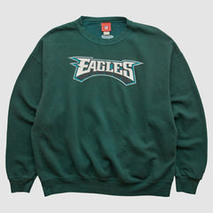 Philadelphia Eagles NFL 2000s Pullover Sweatshirt Green Vintage | Fanatics
