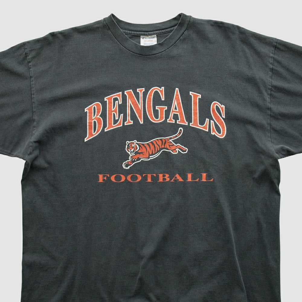 Cincinnati Bengals Champion 2000s T-shirt Charcoal Vintage | Fanatics