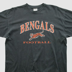 Cincinnati Bengals Champion 2000s T-shirt Charcoal Vintage | Fanatics