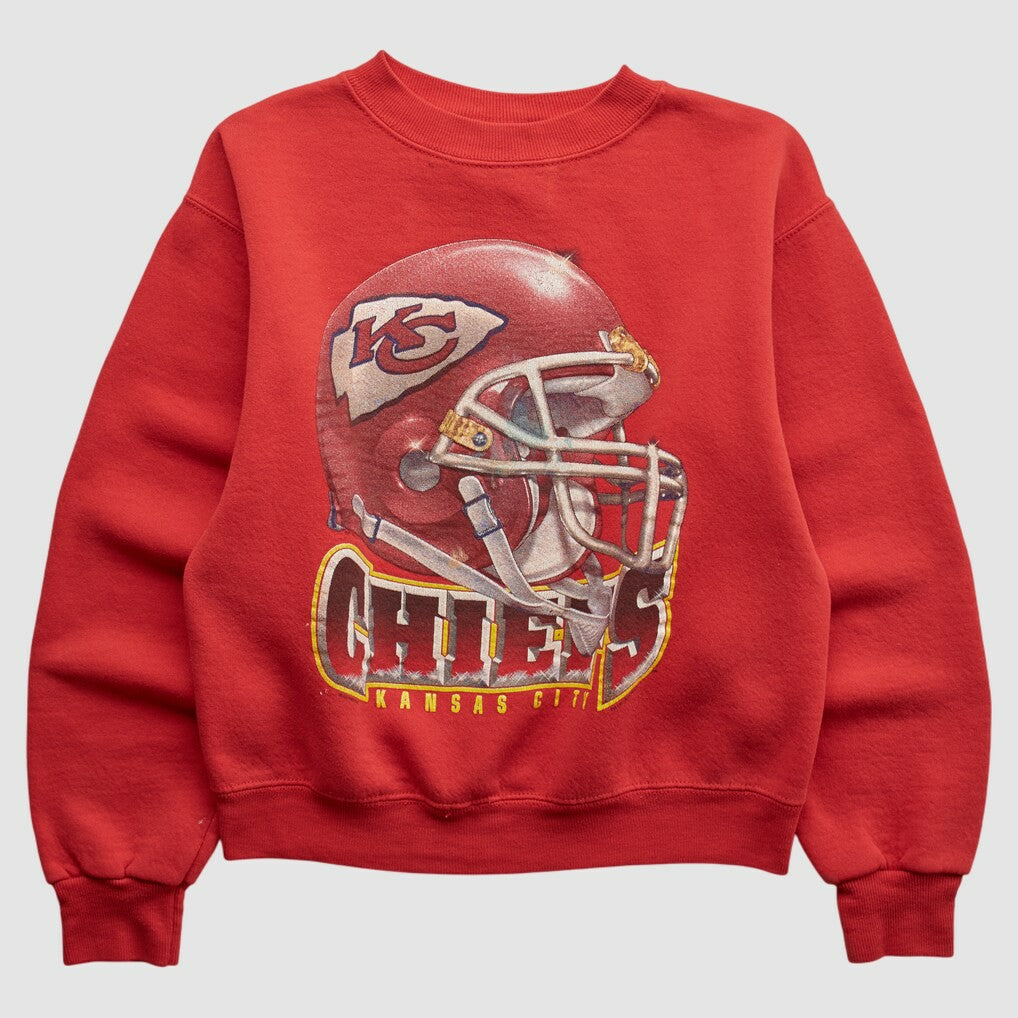 Kansas City Chiefs Lee Apparel 90s Pullover Sweatshirt Red Vintage | Fanatics