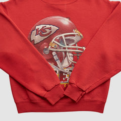 Kansas City Chiefs Lee Apparel 90s Pullover Sweatshirt Red Vintage | Fanatics