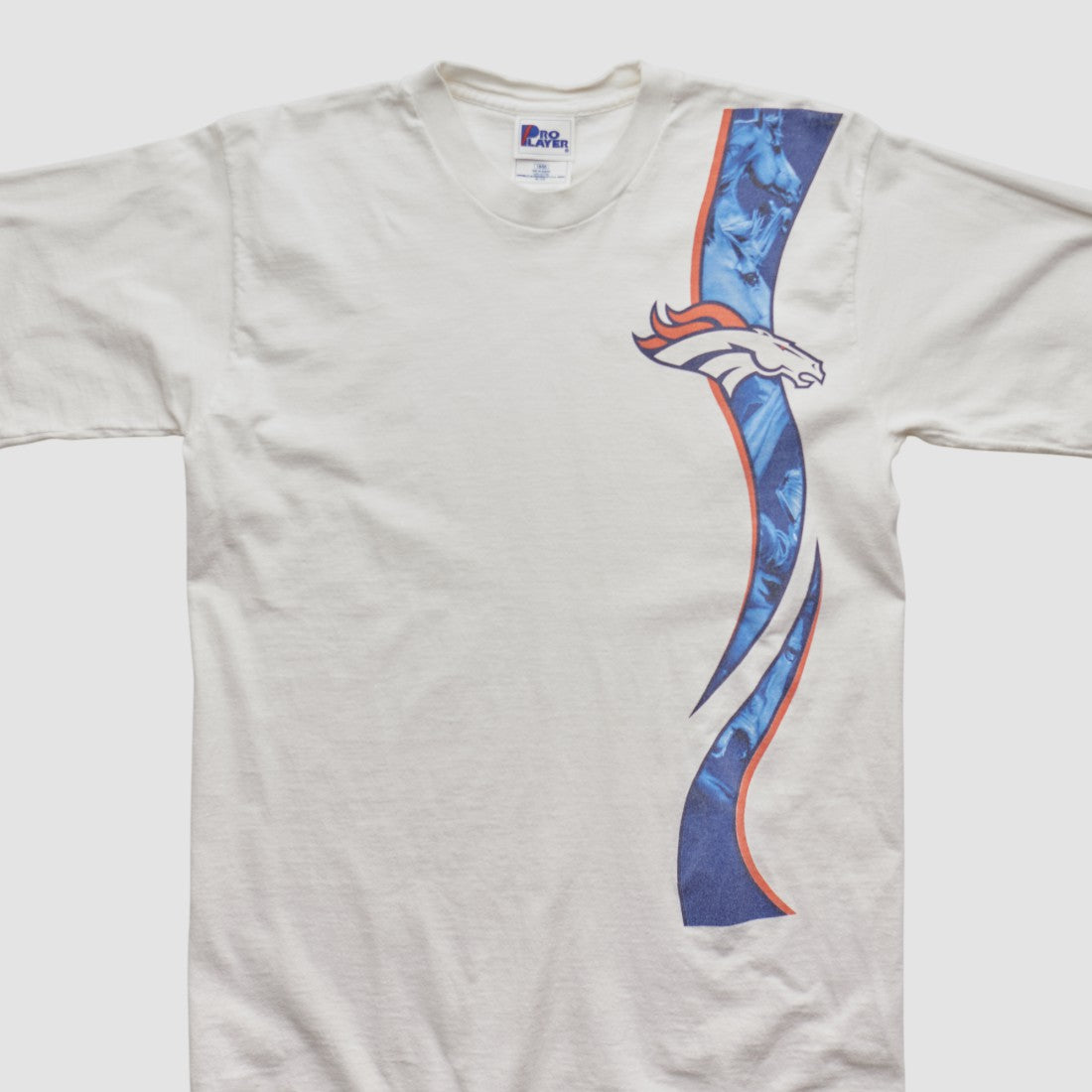 Denver Broncos Pro Player 90s T-shirt White Vintage | Fanatics