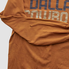 Dallas Cowboys Team Edition Apparel 2000s Long Sleeve T-shirt Orange Vintage | Fanatics
