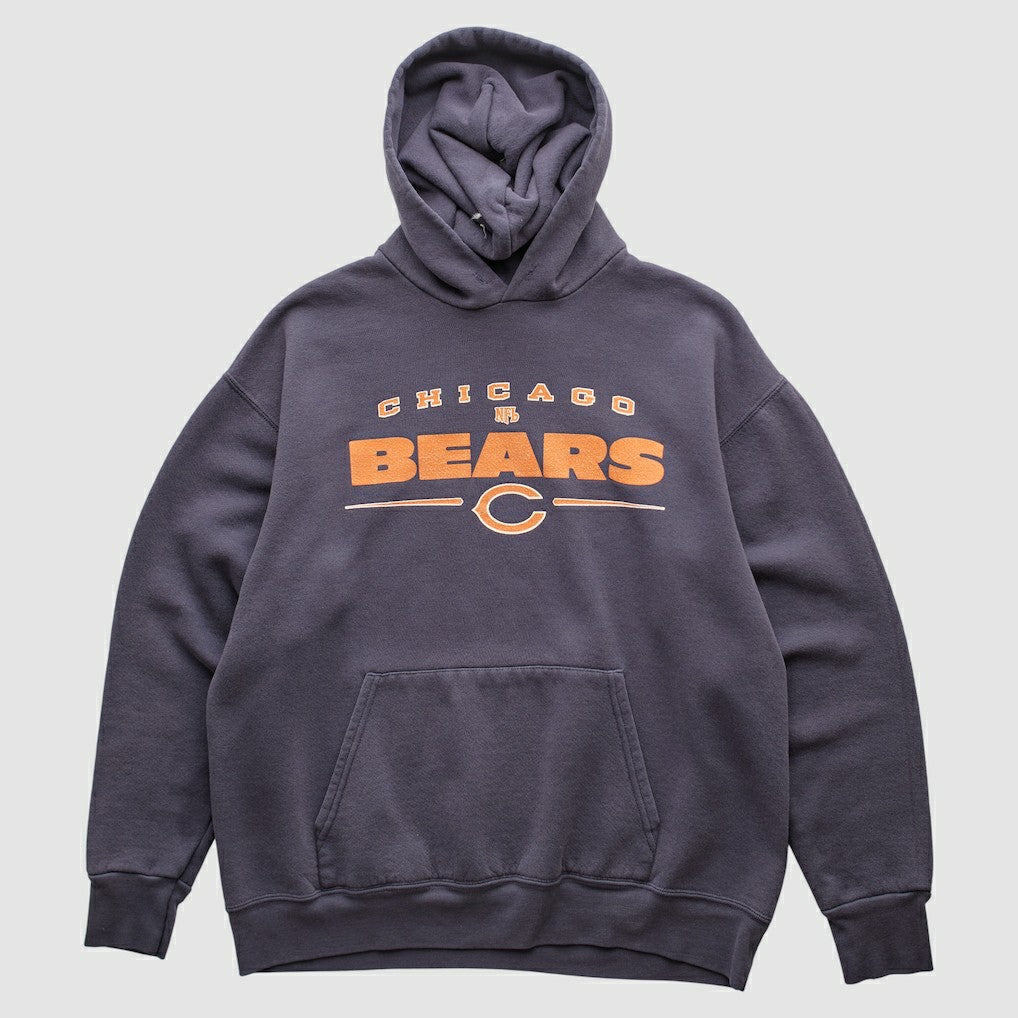 Chicago Bears NFL 2000s Hooded Pullover Sweatshirt Charcoal Vintage | Fanatics