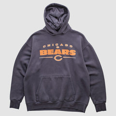 Chicago Bears NFL 2000s Hooded Pullover Sweatshirt Charcoal Vintage | Fanatics