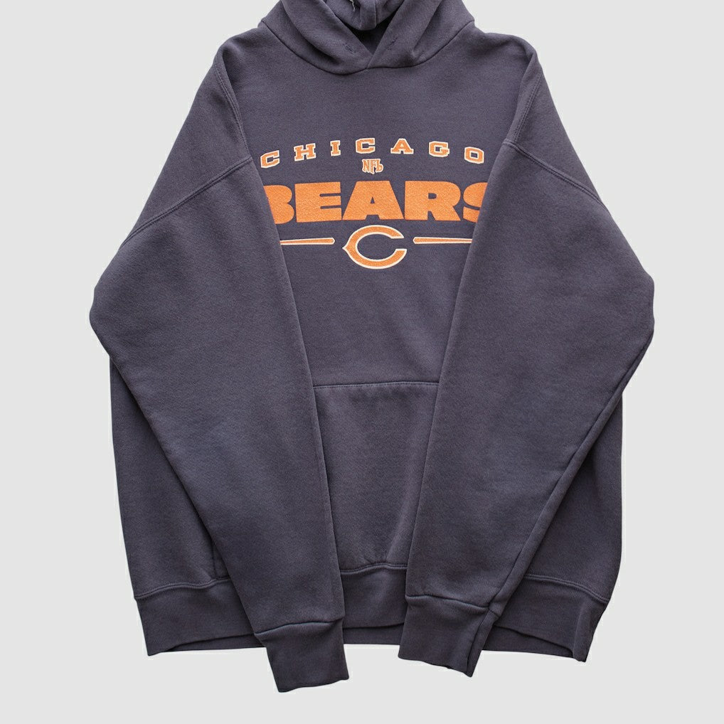Chicago Bears NFL 2000s Hooded Pullover Sweatshirt Charcoal Vintage | Fanatics