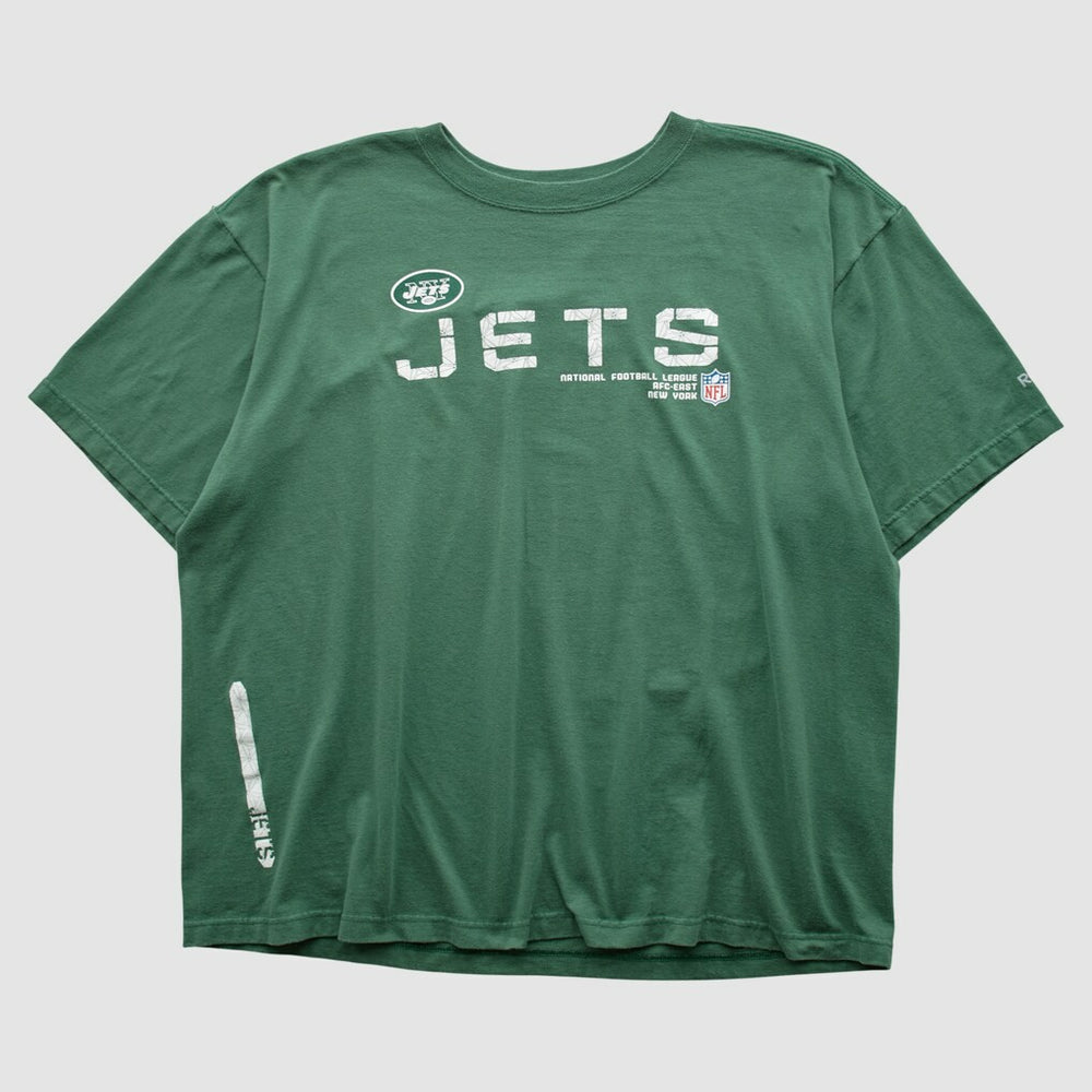 New York Jets Reebok 2000s T-shirt Green Vintage | Fanatics
